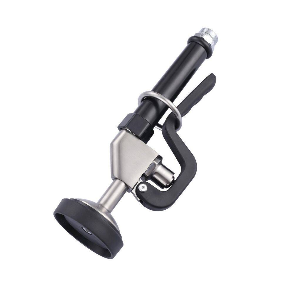 7/8-20UNEF Pre Rinse Sprayer with Brushed Nickel and Gray Handle Rubber Nozzles for Commercial Sink Faucet price history on PriceWatchPro