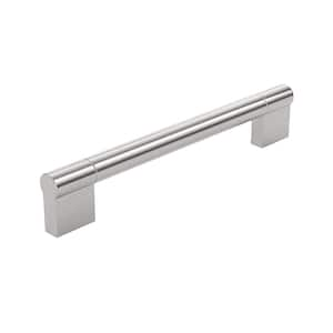 Avellino Collection 6-5/16 in. (160 mm) Modern Brushed Nickel Cabinet Bar Pull