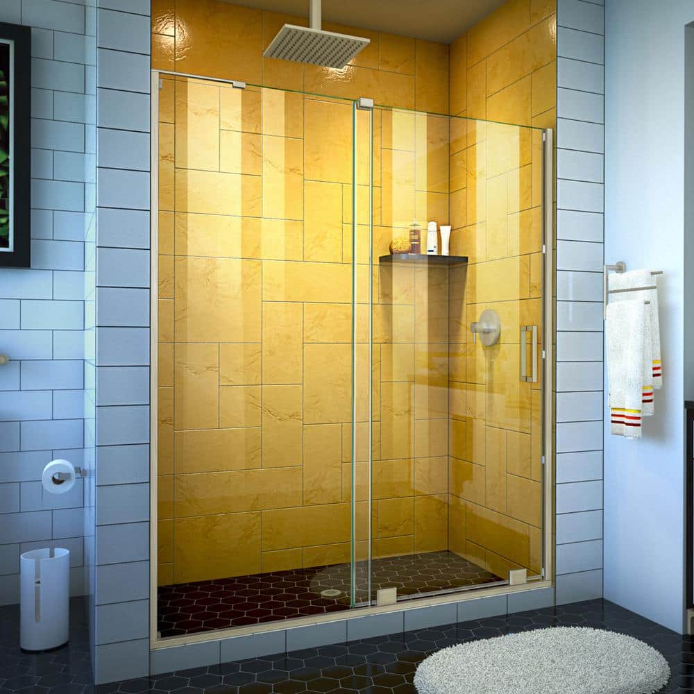 Mirage-Z 60'' Frameless Sliding Shower Door with ClearMax Technology