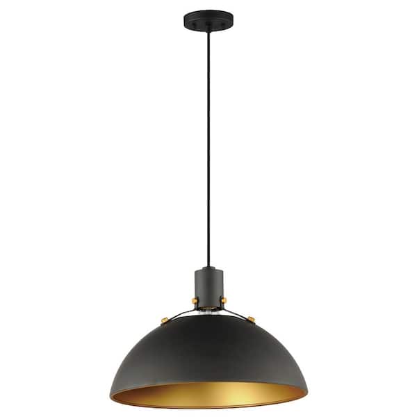 Maxim Lighting Dawn 20 in. 1Light Satin Brass Pendant Light 12048 The Home Depot