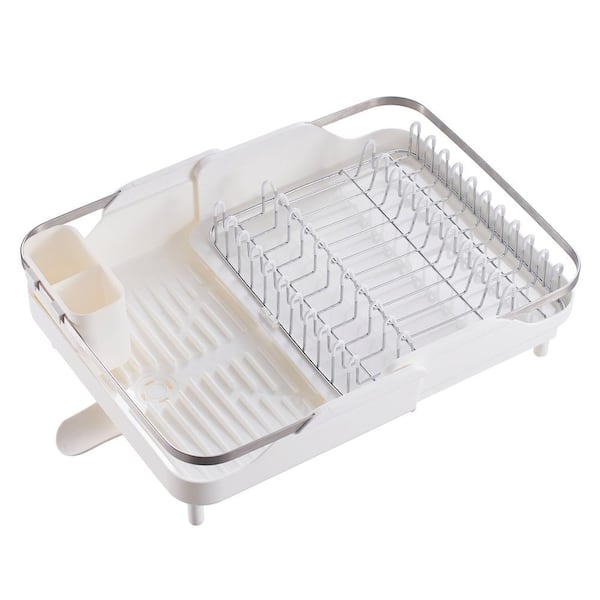 VEVOR Dish Drying Rack 2 Tier Large Capacity Dish Drainers Rustproof  Stainless Steel Dish Drainer Dish Racks SCLSBTZLSC5721QSYV0 - The Home Depot