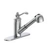 PRIVATE BRAND UNBRANDED Lisbon Single-Handle Pull-Out Sprayer Kitchen Faucet in Chrome P00131C