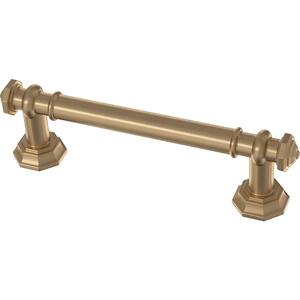 Finial Round 3-3/4 in. (96 mm) Champagne Bronze Drawer Pull
