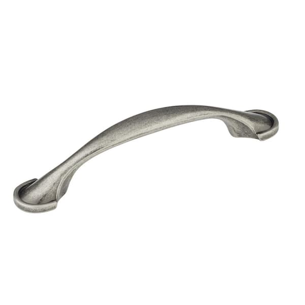 Richelieu Hardware Mericourt Collection 3 3/4 in. (96 mm) Natural Iron Traditional Cabinet Arch Pull