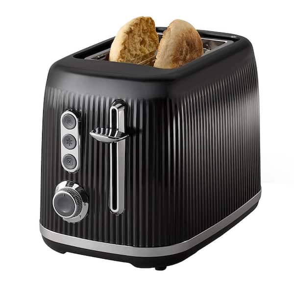 Oster Retro 2-Slice Toaster with Extra Wide Slots in Black 985119797M - The  Home Depot