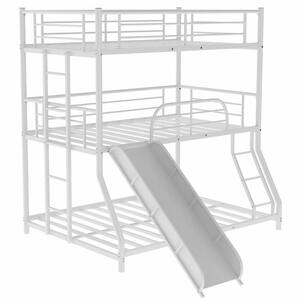 Amelia White Metal Frame Twin Platform Bed