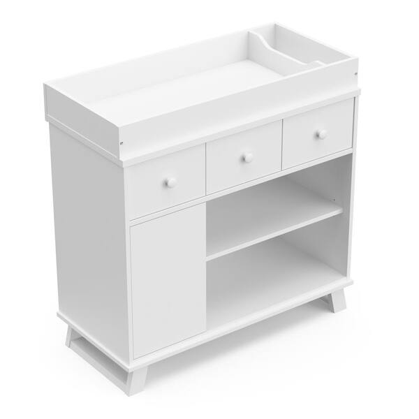 Modern changing outlet table dresser