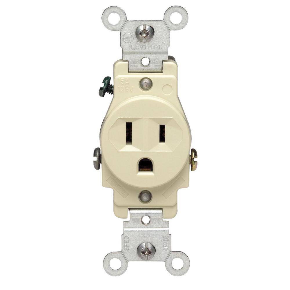 Leviton 5015-ISP outlet 15a Lot of 10 