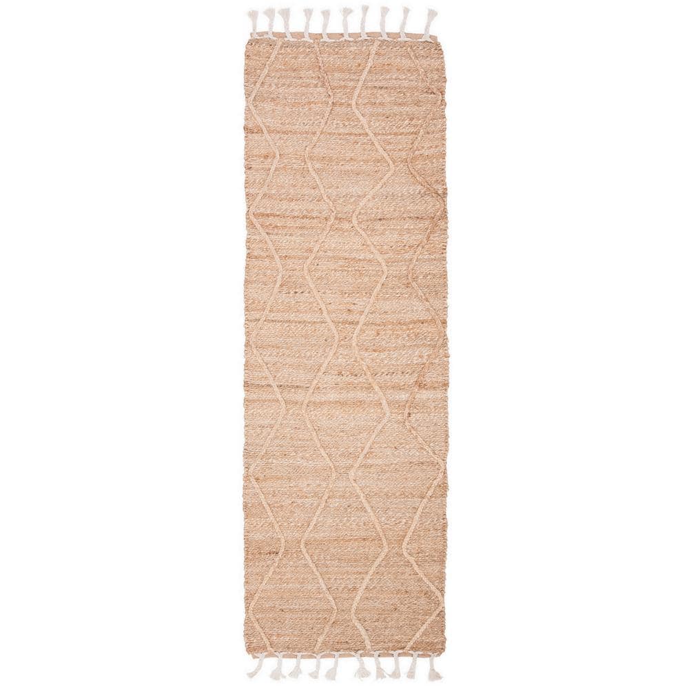 Natural Fiber 2 ft. x 6 ft. Natural Geometric Runner Rug price history on PriceWatchPro
