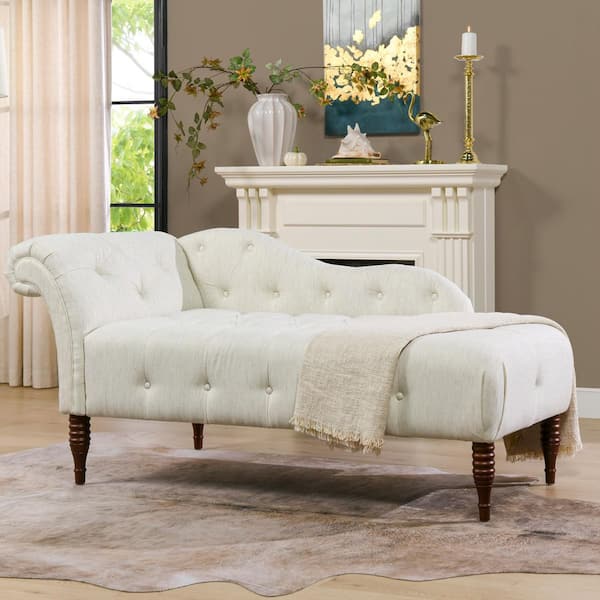 Lucille English Roll Arm Chaise Lounge – McGee & Co.