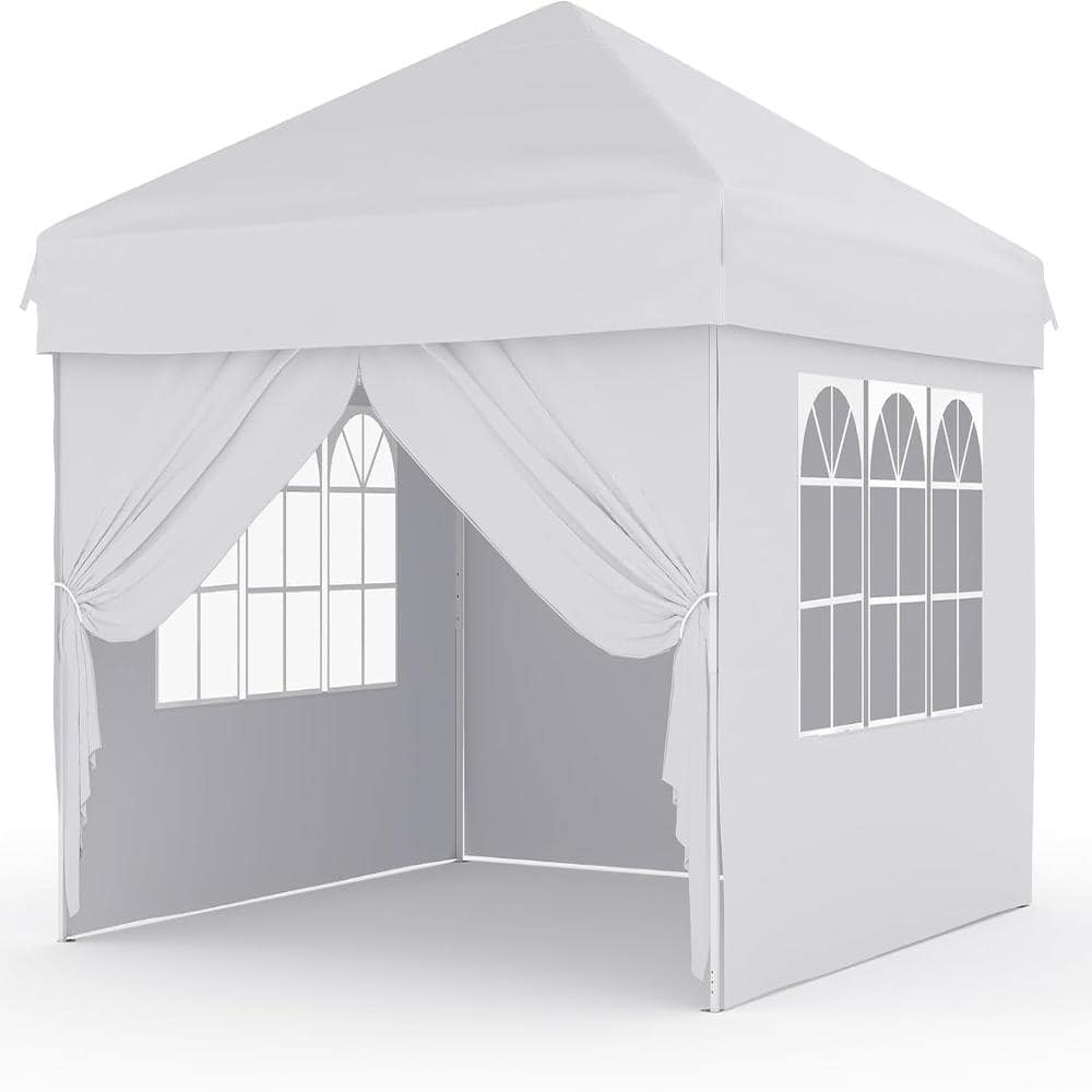 10x10 FT Pop-Up Canopy Tent, 4 Waterproof Sidewalls, UPF 50+, Carry Bag, Stakes, Instant Setup price history on PriceWatchPro