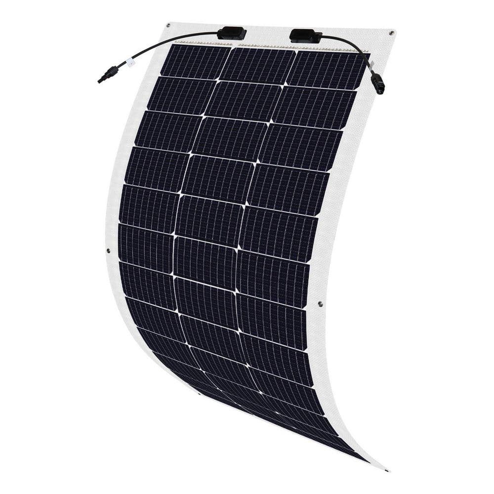 100-Watt 12-Volt, High Efficiency Monocrystalline Flexible Lightweight Solar Panel for RV, Marine, Cabin, Van, Farm price history on PriceWatchPro