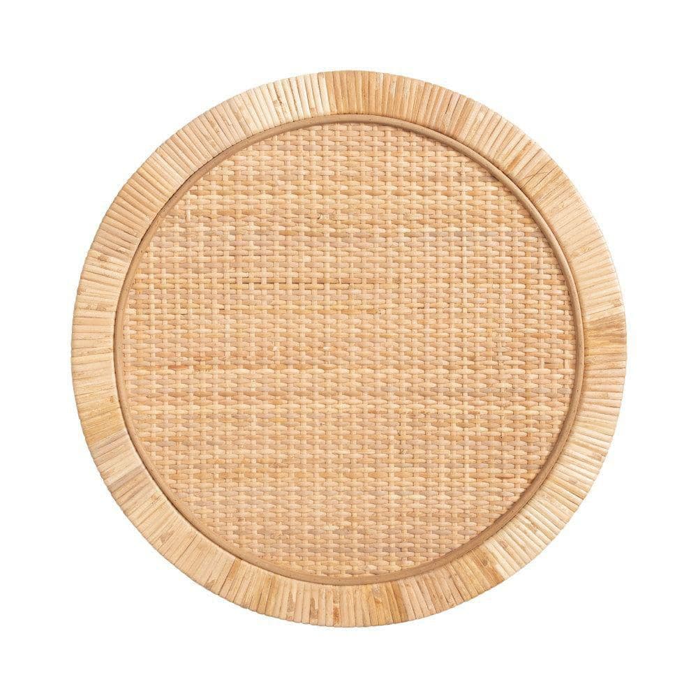 Rafina 16 in. Natural Round MDF End Table - thumbnail 6