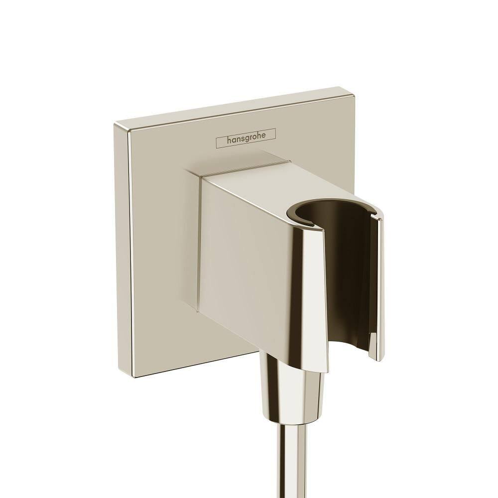 FixFit E 1/2 in. Plastic Wall Outlet with Handshower Holder in Polished Nickel price history on PriceWatchPro
