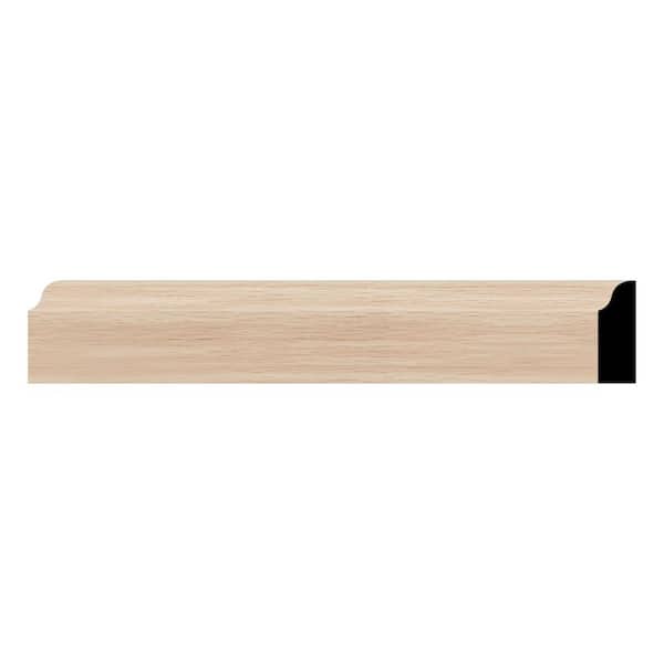Ekena Millwork WM916 0.38 in. D x 1.25 in. W x 96 in. L Wood (Red Oak) Ogee Casing Moulding