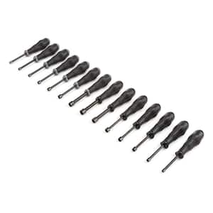 3/16-1/2 in., 5-10 mm Nut Driver Set (14-Piece)