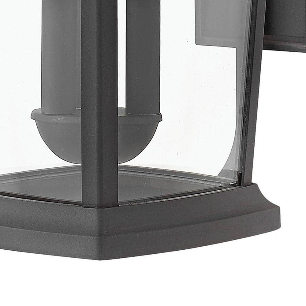 Museum Black 3-Light Extra Large Outdoor Wall Lantern