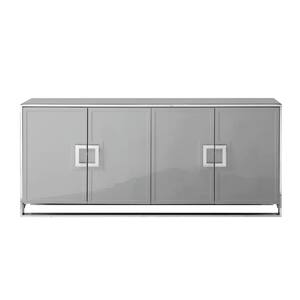 Ulani Light Grey Sideboard 4-Doors