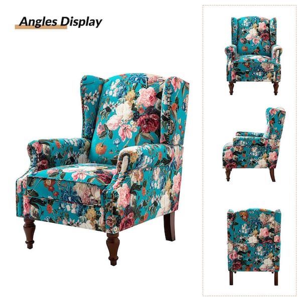 Peacock discount fabric chair