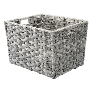 Split Rattique Tote Basket 12.50" x 9.50"