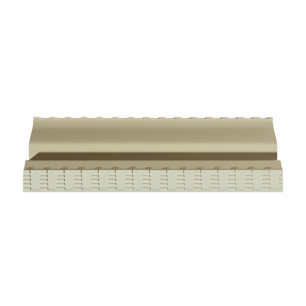 Madeline 96 in. Polyurethane Crown Moulding with Intricate Patterns
