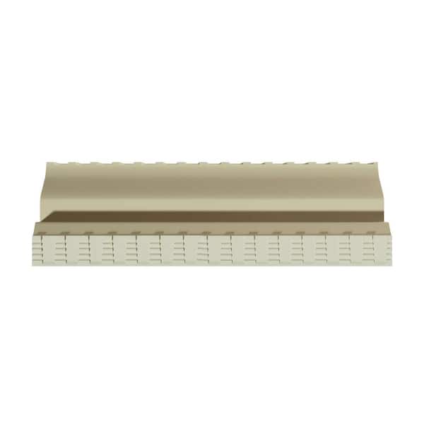 Ekena Millwork Madeline 4 in. D x 5.625 in. W x 96 in. L Polyurethane Crown Moulding