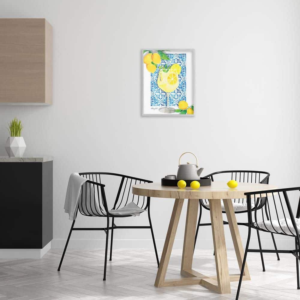 Mediterranean Limoncello Drink by Hillary Holt Gray Framed Food Giclee Art Print 20 in. x 16 in. price history on PriceWatchPro
