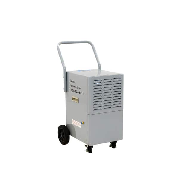 110-Pint Commercial Dehumidifier with Built-In Auto Pump Out