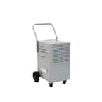 110-Pint Commercial Dehumidifier with Built-In Auto Pump Out