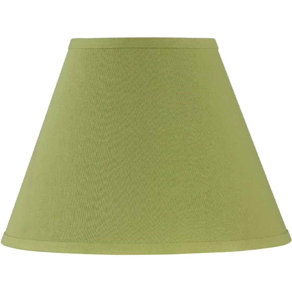 Mix and Match 9 in. Lime Green Linen Empire Lamp Shade with Spider Fitter price history on PriceWatchPro