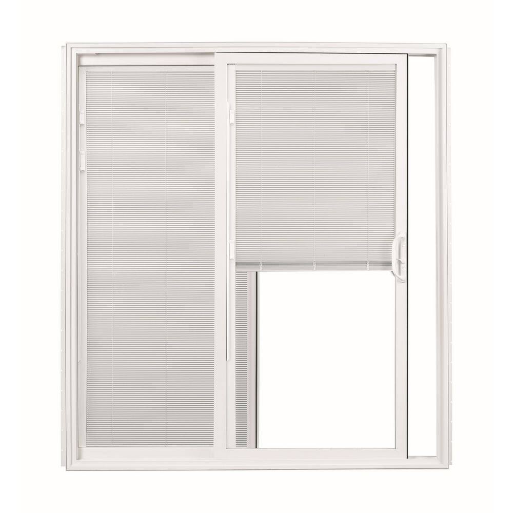 アラモードグリッター 白 American Craftsman 70-Series 72 in. x 80 in. White Left Hand Vinyl