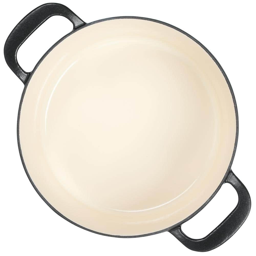 Matte Black 7-Quart Enameled Cast Iron Dutch Oven