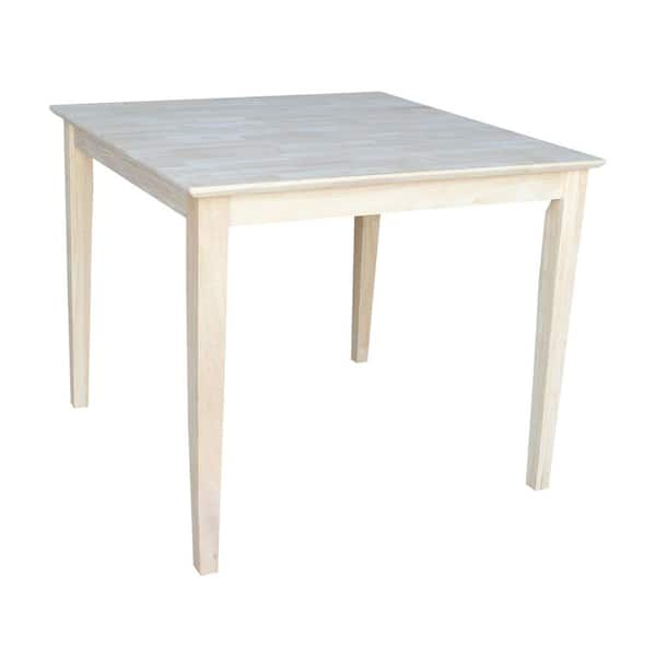 international concepts shaker dining table