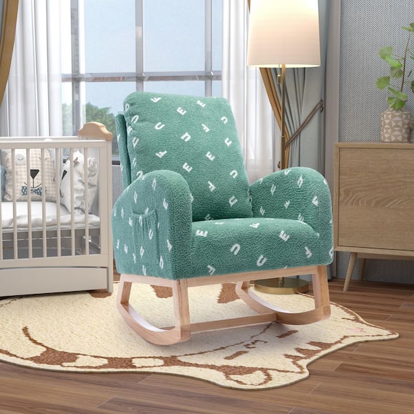 Wide discount nursery rocker