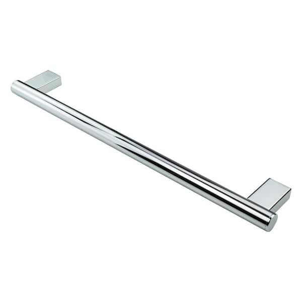 Transolid Maddox 18 in. x 1 in. Concealed Screw Grab Bar in Polished Chrome