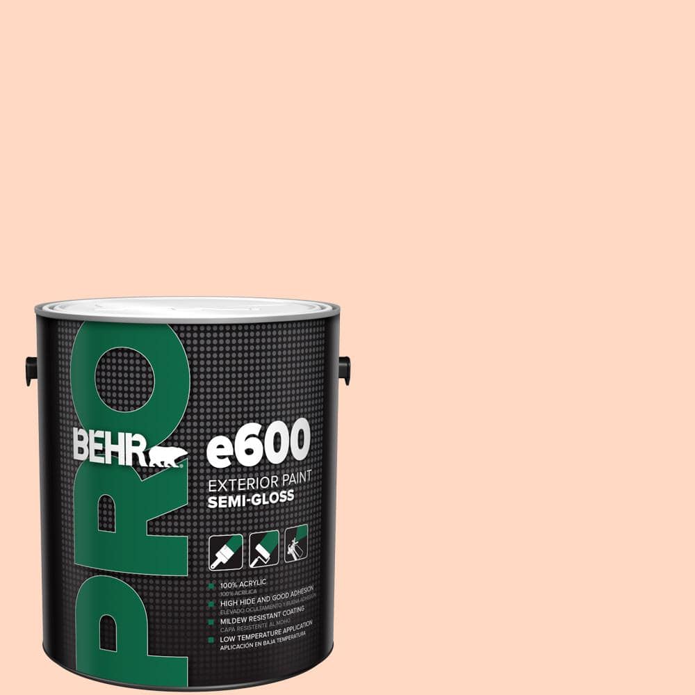 1 gal. #230C-2 Shell Coral Semi-Gloss Exterior Paint product image for price tracking