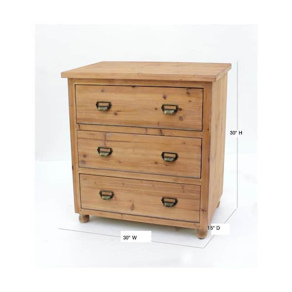 Brown Wood 3 Drawer Storage Cabinet Af, 3 Drawer Storage Cabinet Wood