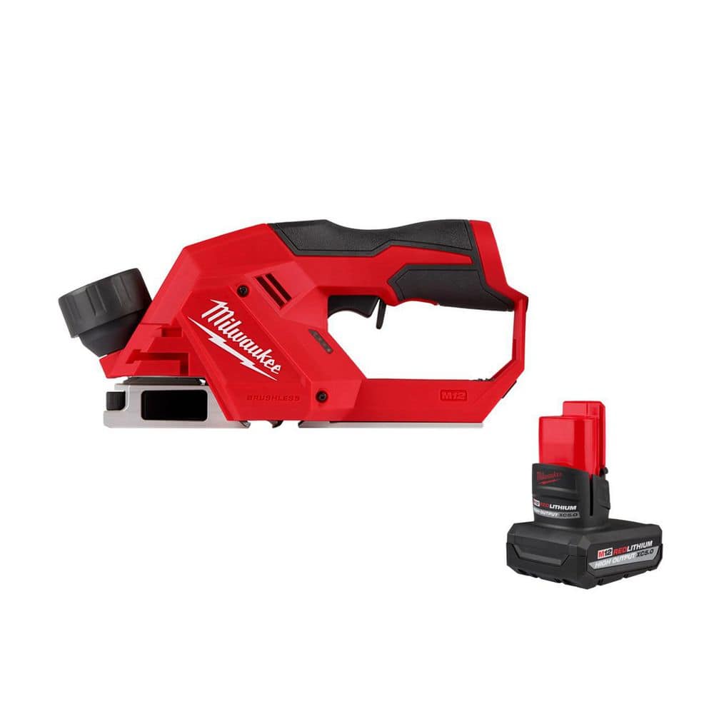 M12 12V Lithium-Ion Brushless Cordless 2 in. Planer with M12 5.0 Ah Battery price history on PriceWatchPro