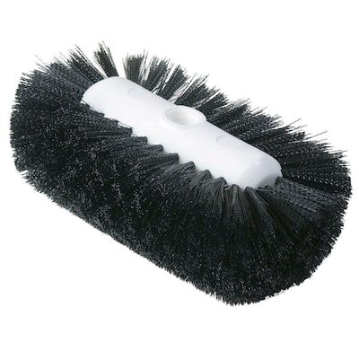 5.5 in. x 9.0 in. Black Tank and Kettle Scrub Brush (Case of 12)