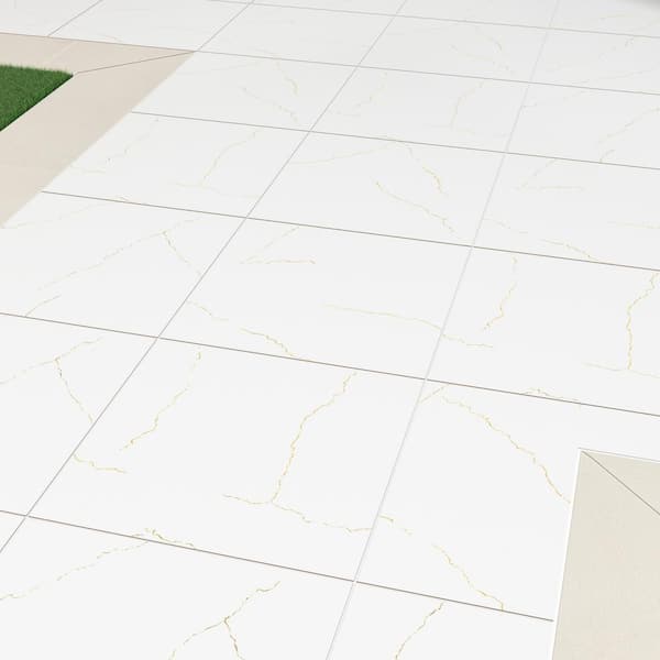 MSI Miraggio Gray 2 cm. x 24 in. x 24 in. Matte Porcelain Stone Look Paver Tile (30 Cases/240 sq. ft./Pallet)
