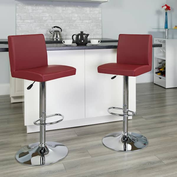 renea adjustable height swivel bar stool