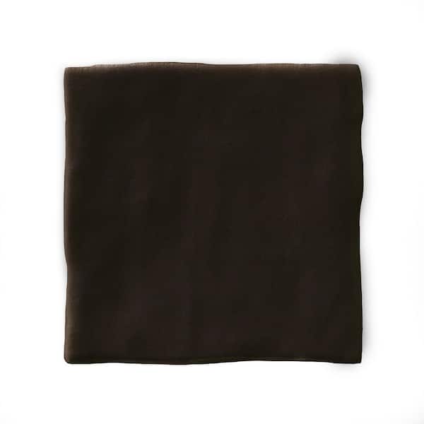 MSI Zelyge Midnight Black 4 in. x 4 in. Satin Ceramic Zellige