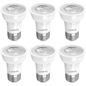 50-Watt Equivalent PAR16 Dimmable LED Light Bulb Enclosed Fixture Rated 2700K Warm White (6-Pack)
