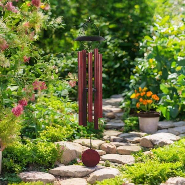 FC Design 30 in. Long Tuned Metal Wind Chime GSC9932288 - The Home
