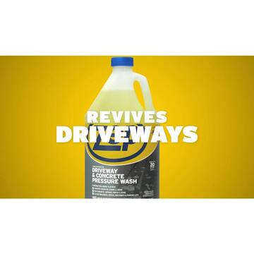 128 oz Driveway and Concrete Pressure Wash Concentrate Cleaner