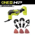 ONE+ HP 18V Brushless Cordless Multi-Tool (Tool Only) with 22-Piece Oscillating Blade Set