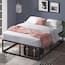 Zinus Joseph Black Metal Queen 14 In. Platform Bed HD-MBBF-14Q