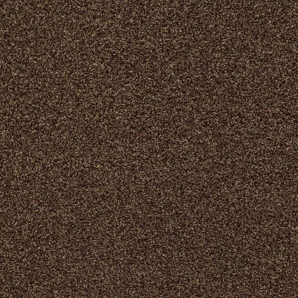 Lifeproof Karma I Color Leather Texture Brown Carpet Hdf The Home Depot