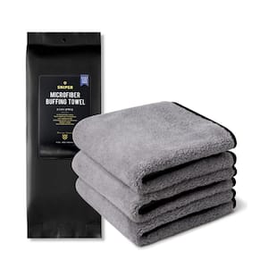 SNIPER Microfiber Double Sided, Car Detailing Towel, Quick & Easy Buffing Towel, Made in Korea