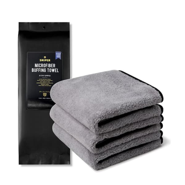 Microfibre Car Drying Towel Double Sided Cleaning Cloth Microfiber Dish  Glass